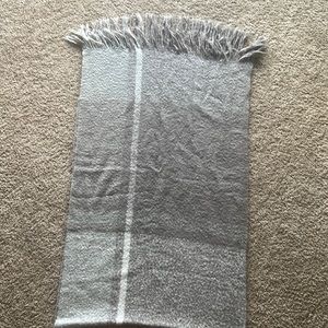 Winter flannel scarf